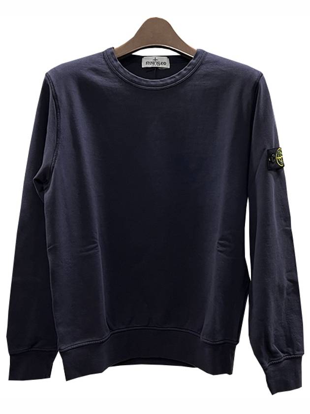 Kids Waffen Patch Sweatshirt 10 12 Ink Blue 781661340 V0026 - STONE ISLAND - BALAAN 2