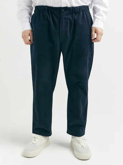 Vintage Walker Wide Block Pants Indigo - BOOVOOM - BALAAN 2