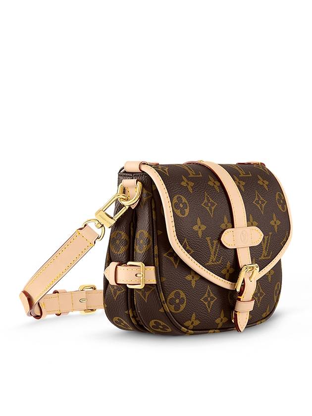 Monogram Saumur BB Shoulder Bag Brown - LOUIS VUITTON - BALAAN 3