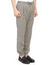 Wool Twill Track Pants Grey - DIOR - BALAAN 4