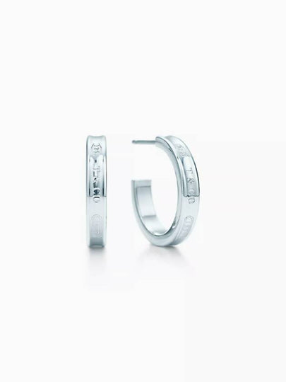 Hoop Earrings Silver - TIFFANY & CO. - BALAAN 2