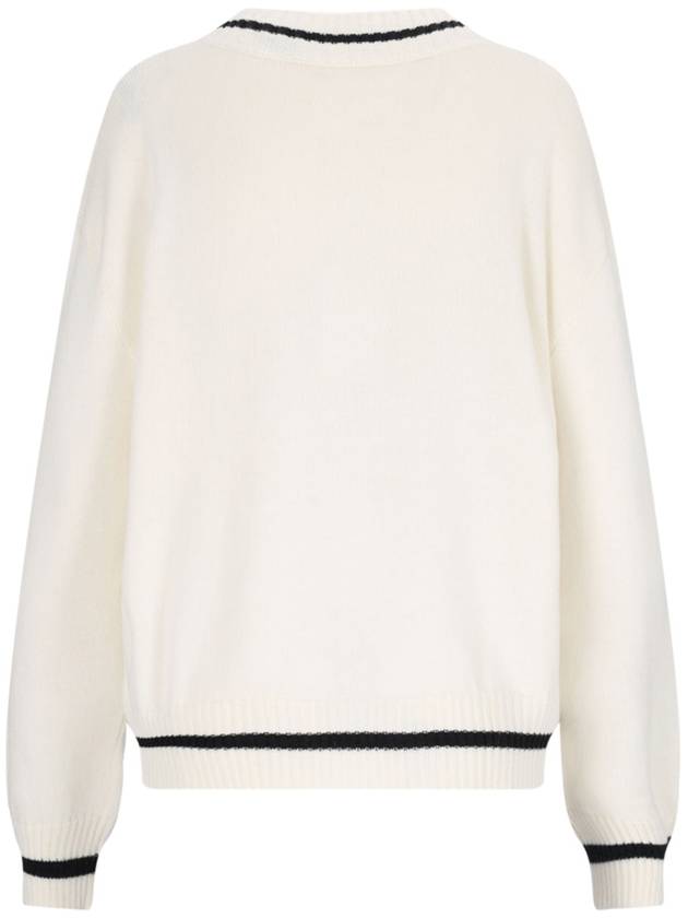 MM6 Maison Margiela Sweaters White - MAISON MARGIELA - BALAAN 2