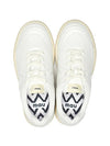 Doong Doong Leather Low Top Sneakers White - MAU - BALAAN 5