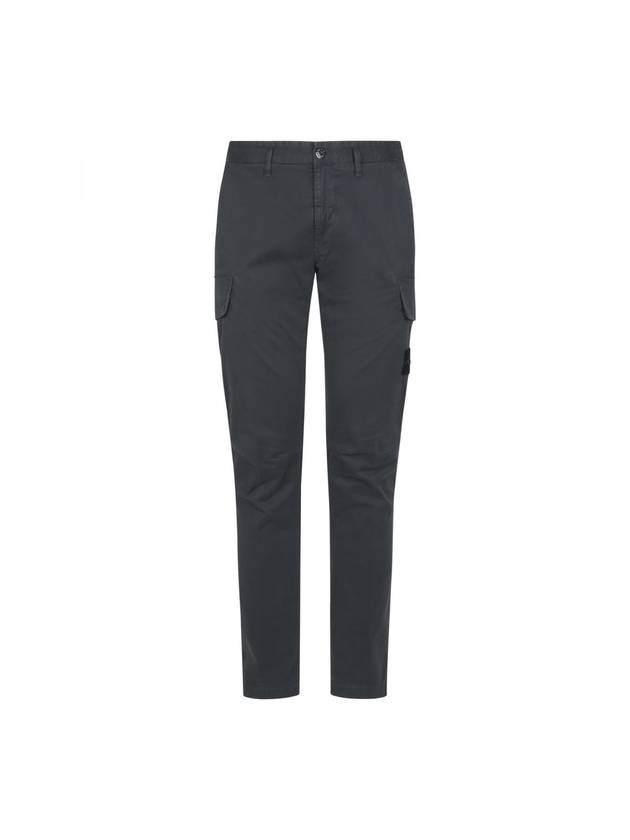 Wappen Patch Cargo Straight Pants Grey - STONE ISLAND - BALAAN 1