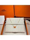 Necklace Mini PopAche Orange Rose Gold - HERMES - BALAAN 1