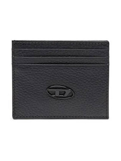 Johnny D Logo Card Wallet Black - DIESEL - BALAAN 2