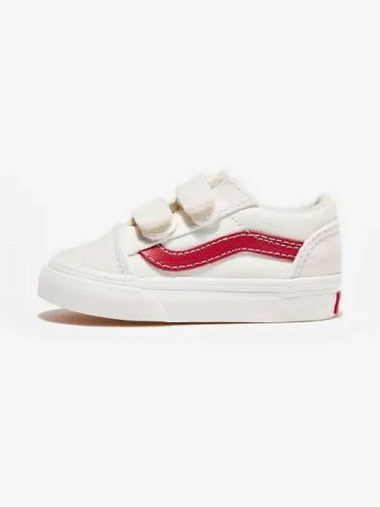 OLD SCHOOL VELCRO MARSHMALLOWRACING RED - VANS - BALAAN 1