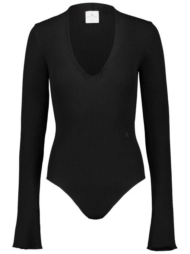 Courrèges Vneck Bodysuit Clothing - COURREGES - BALAAN 1