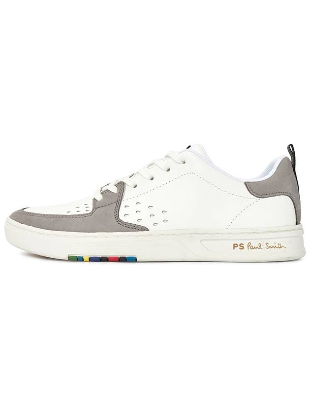 M2S COS02 LLEA 01 COSMO White Leather Sneakers - PAUL SMITH - BALAAN 4