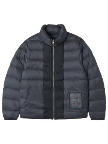 Down liner pocket jumper navy jacket - TEN C - BALAAN 1