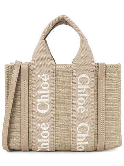 Woody Mini Tote Bag Beige - CHLOE - BALAAN 2