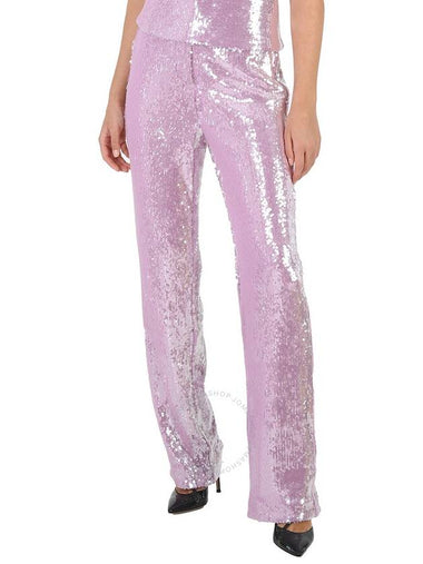 Rotate Ladies Lupine Sequin Straight-Leg Trousers, Brand Size 34 (US Size 0) - ROTATE - BALAAN 1