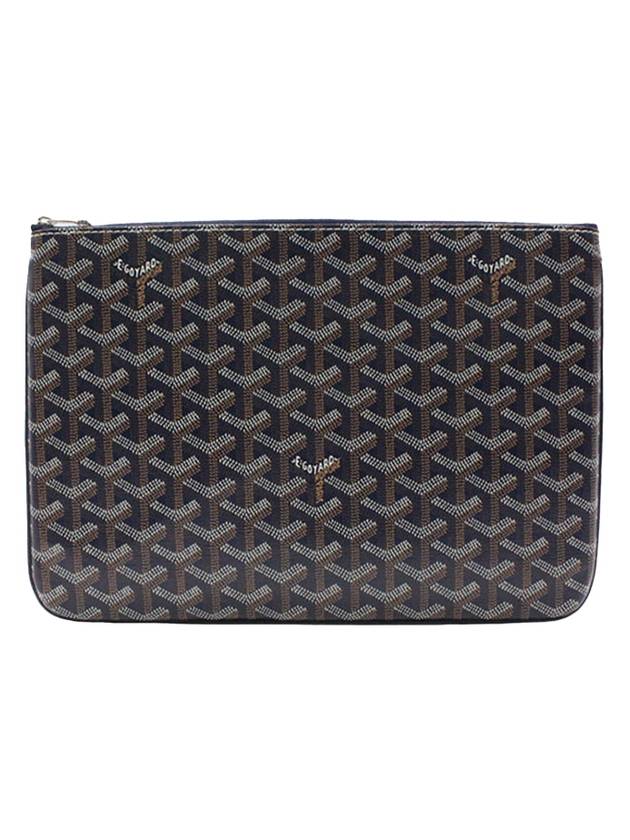 Senna MM clutch bag navy - GOYARD - BALAAN 1