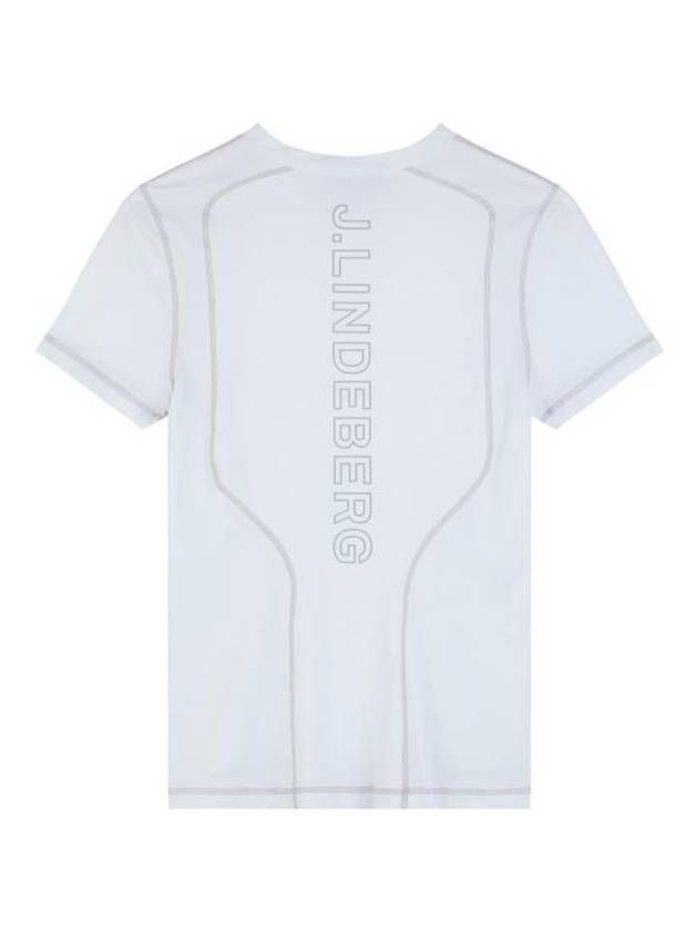 Marsha Logo Short Sleeve T-Shirt White - J.LINDEBERG - BALAAN 3