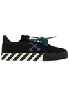 Men's Vulcanized Low-Top Sneakers Black - OFF WHITE - BALAAN 1