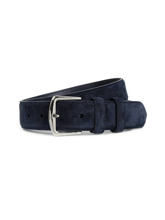 Alsavel Suede Belt Classic Blue - LORO PIANA - BALAAN 1