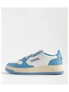 Women's Medalist Bi-Color Low-Top Sneakers Blue - AUTRY - BALAAN 2