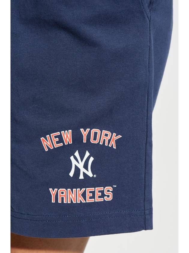 Sporty & Rich Shorts From The 47 & The New York Yankees Collection, Unisex, Navy Blue - SPORTY & RICH - BALAAN 5