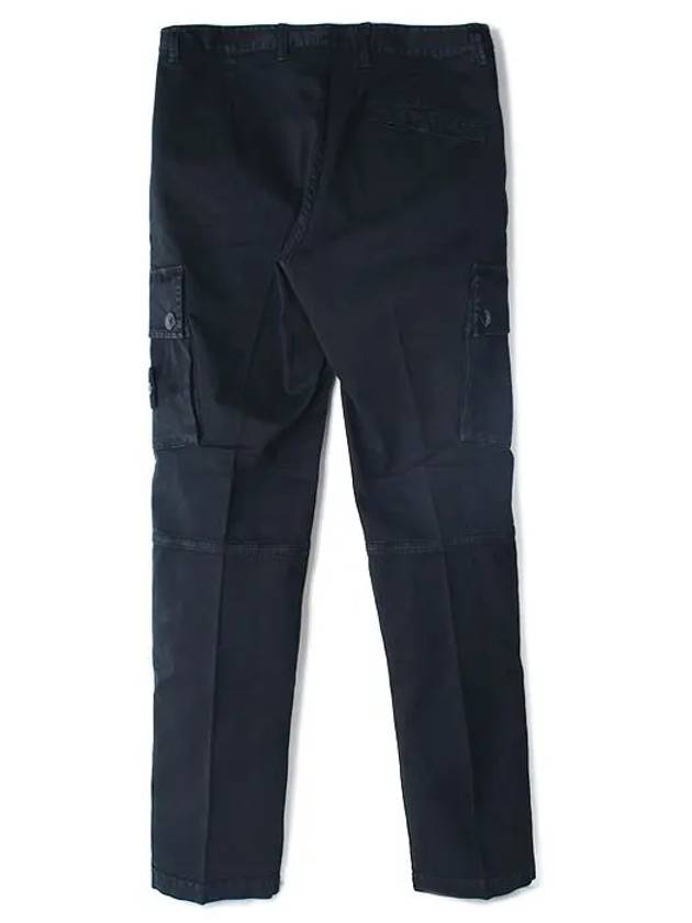 Compass Badge Cargo Straight Pants Blue - STONE ISLAND - BALAAN 3