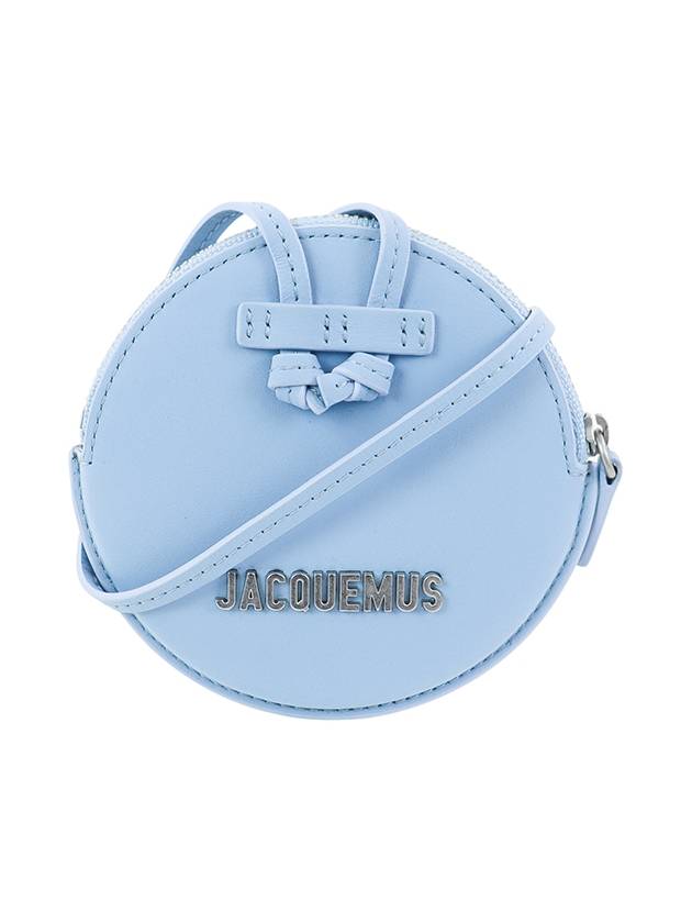 Le Pitchou Circle Neck Coin Purse Light Blue - JACQUEMUS - BALAAN 2