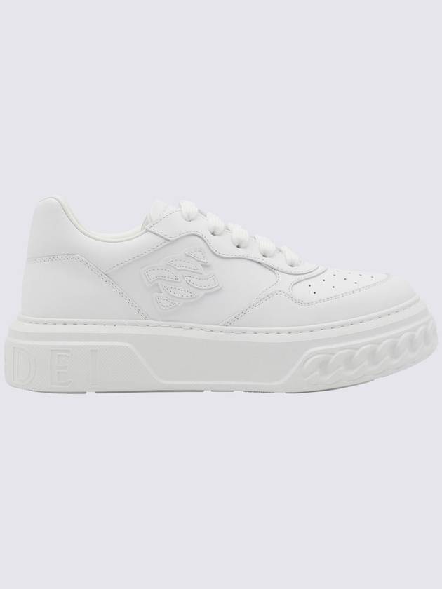 Casadei White Off Road Sneakers - CASADEI - BALAAN 1