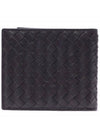 Intrecciato Weaving Half Wallet Espresso - BOTTEGA VENETA - BALAAN 5