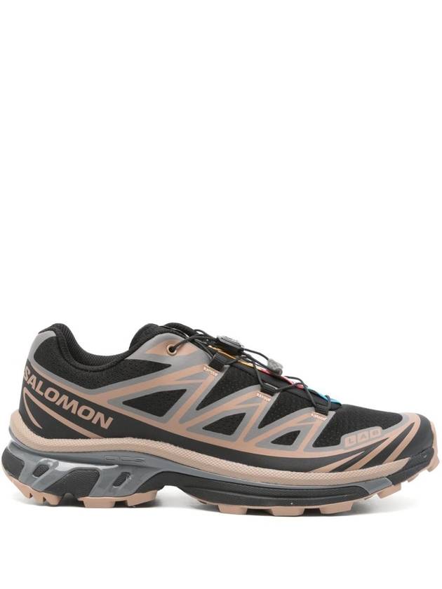 XT 6 Low Top Sneakers Black Portabella Pewter - SALOMON - BALAAN 2