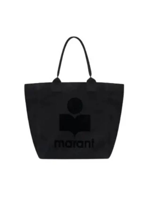 Yenky Small Suede Tote Bag Black - ISABEL MARANT - BALAAN 2