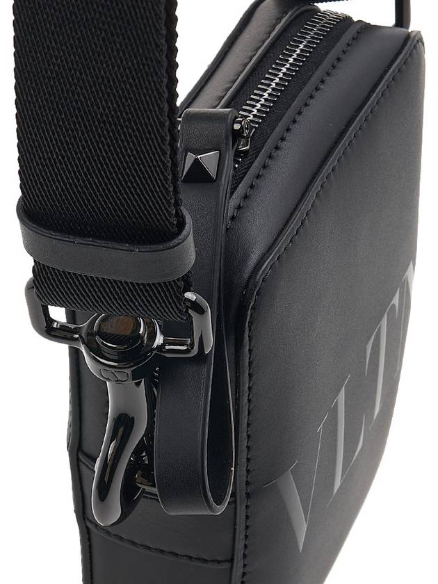 VLTN Leather Cross Bag Black - VALENTINO - BALAAN 8