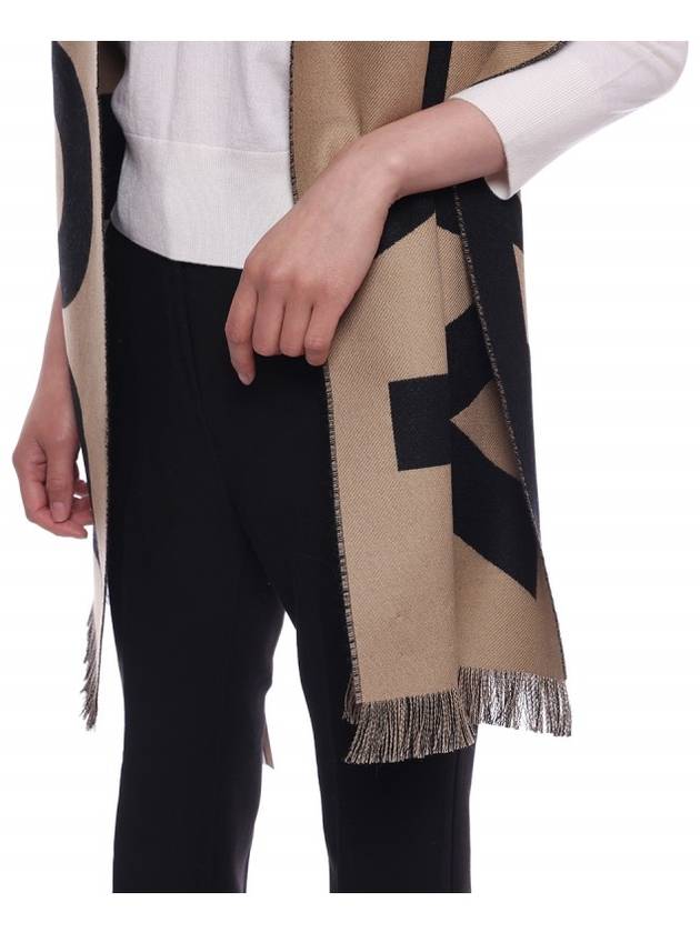 Logo Archive Scarf Brown - BURBERRY - BALAAN 6