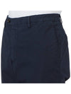 Men's Cotton Blend Straight Pants Navy - DRUMOHR - BALAAN 9