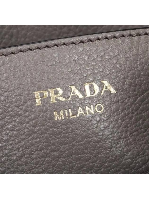 Vitello Phoenix Cross Bag Grey - PRADA - BALAAN 8