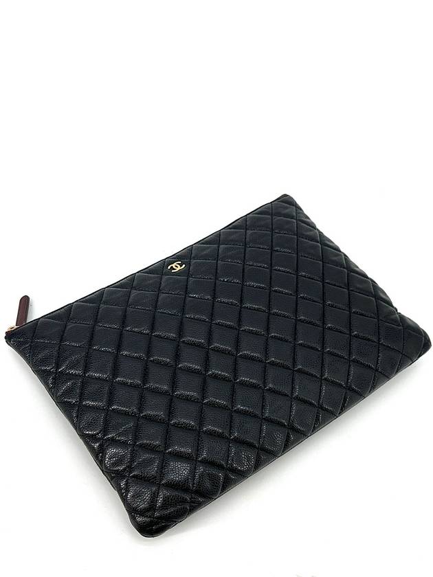 Caviar gold clutch large - CHANEL - BALAAN 2