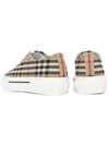 Vintage Check Cotton Sneakers Archive Beige - BURBERRY - BALAAN 7