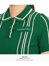 Golf Wear Women s Collar Short Sleeve Knit MLW 4A AB02 GREEN - MARK & LONA - BALAAN 6