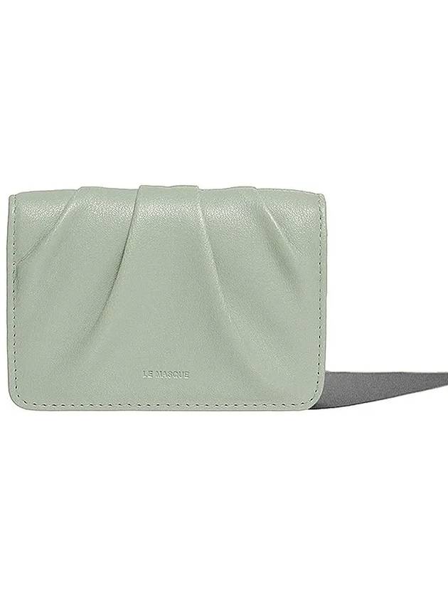 Dough Soft Leather Card Wallet Fog Green - LE MASQUE - BALAAN 2