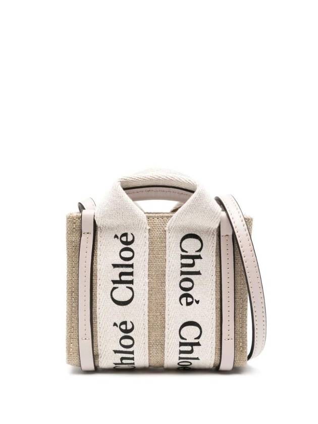 Nano Woody Tote Bag Grey - CHLOE - BALAAN 1