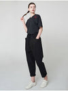 One Tuck Baggy Pants Black - ATHPLATFORM - BALAAN 8