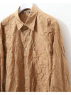 Wrinkle Washed Pins Twill Shirt - AURALEE - BALAAN 4