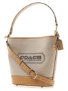 Women's Field Canvas Bucket Bag CH739 NATURAL CANVAS TAN - COACH - BALAAN 2