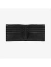 GG Signature Web Leather Half Wallet Black - GUCCI - BALAAN 3