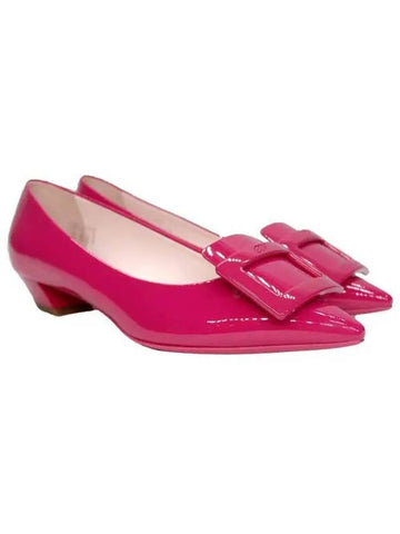 Gometine Ballerina Fuchsia Pink Flats RVW50823430D1P M826 - ROGER VIVIER - BALAAN 1