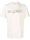 logo embroidery t-shirt 649876QUZ56 - ALEXANDER MCQUEEN - BALAAN 1