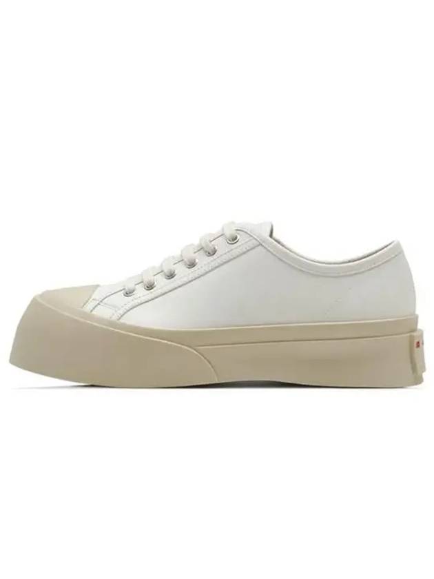 Pablo Platform Nappa Leather Low Top Sneakers Lilywhite - MARNI - BALAAN 2