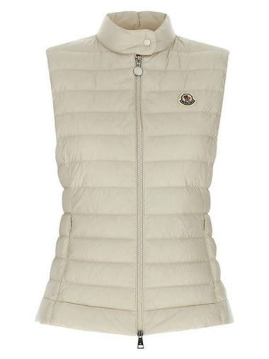 Igens Down Padded Vest White - MONCLER - BALAAN 1