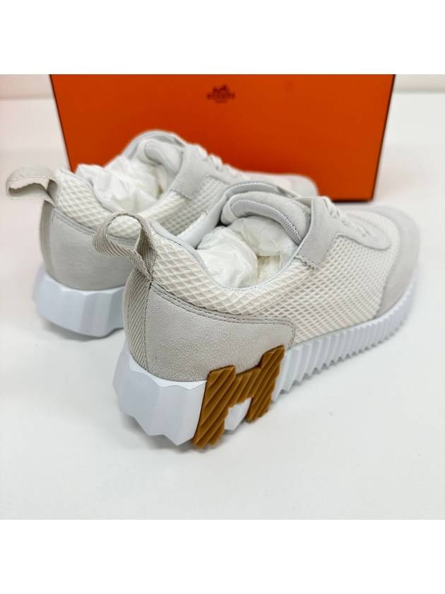 Bouncing Women Sneakers Mesh White - HERMES - BALAAN 3