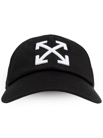 Off-White Baseball Cap, Men's, Black - OFF WHITE - BALAAN 1