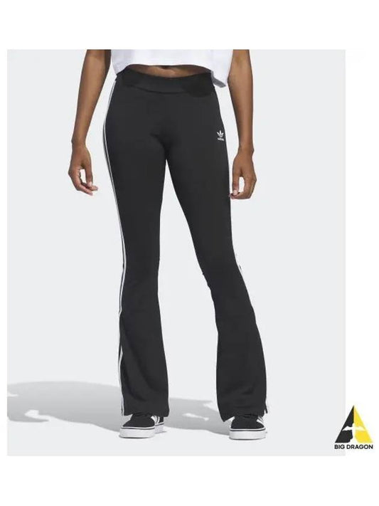 adidas 3S flare leggings black IN1100 - ADIDAS - BALAAN 1