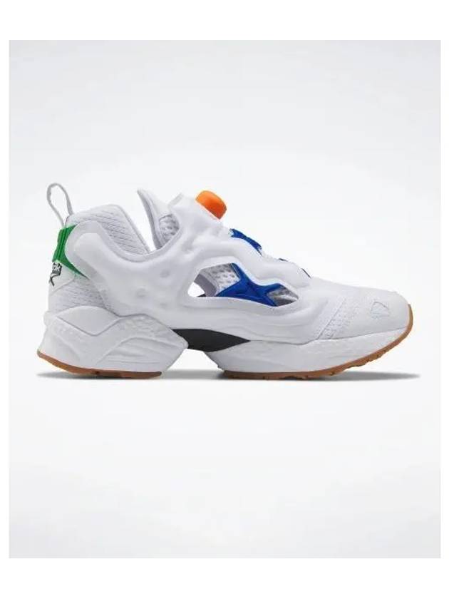 Instapump Fury 95 White Blue Orange HR1291 - REEBOK - BALAAN 1