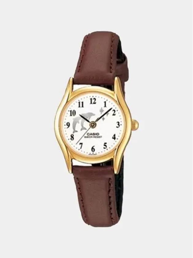 LTP 1094Q 7B9RDF LTP 1094Q 7B9 Dolphin Analog College Scholastic Ability Test Student Women’s Leather Watch - CASIO - BALAAN 5